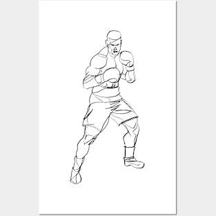 boxing art Posters and Art